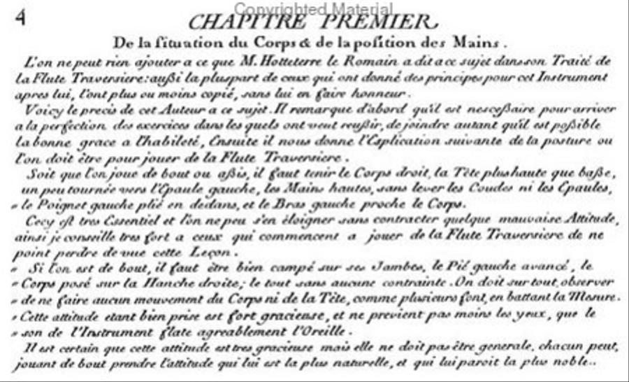 Methods & Treatises Flute - 2 Volumes - France 1600-1800