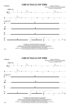 Great Balls of Fire: Cymbals