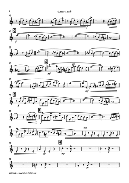 Libertango (shorter version) - Astor Piazolla - Tango Nuevo - Clarinet Quartet