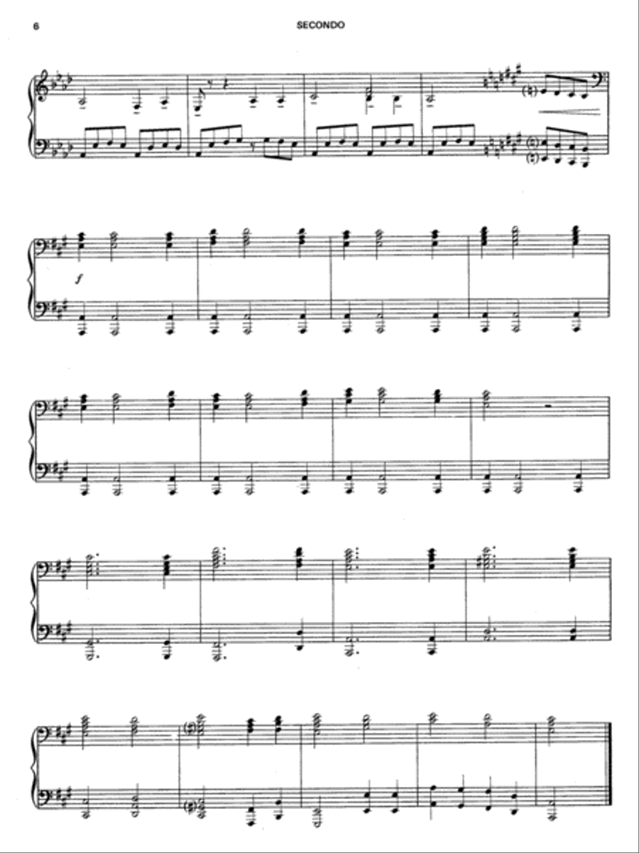 Sacred Classics for Four Hands Piano Accompaniment scores gallery preview page 6