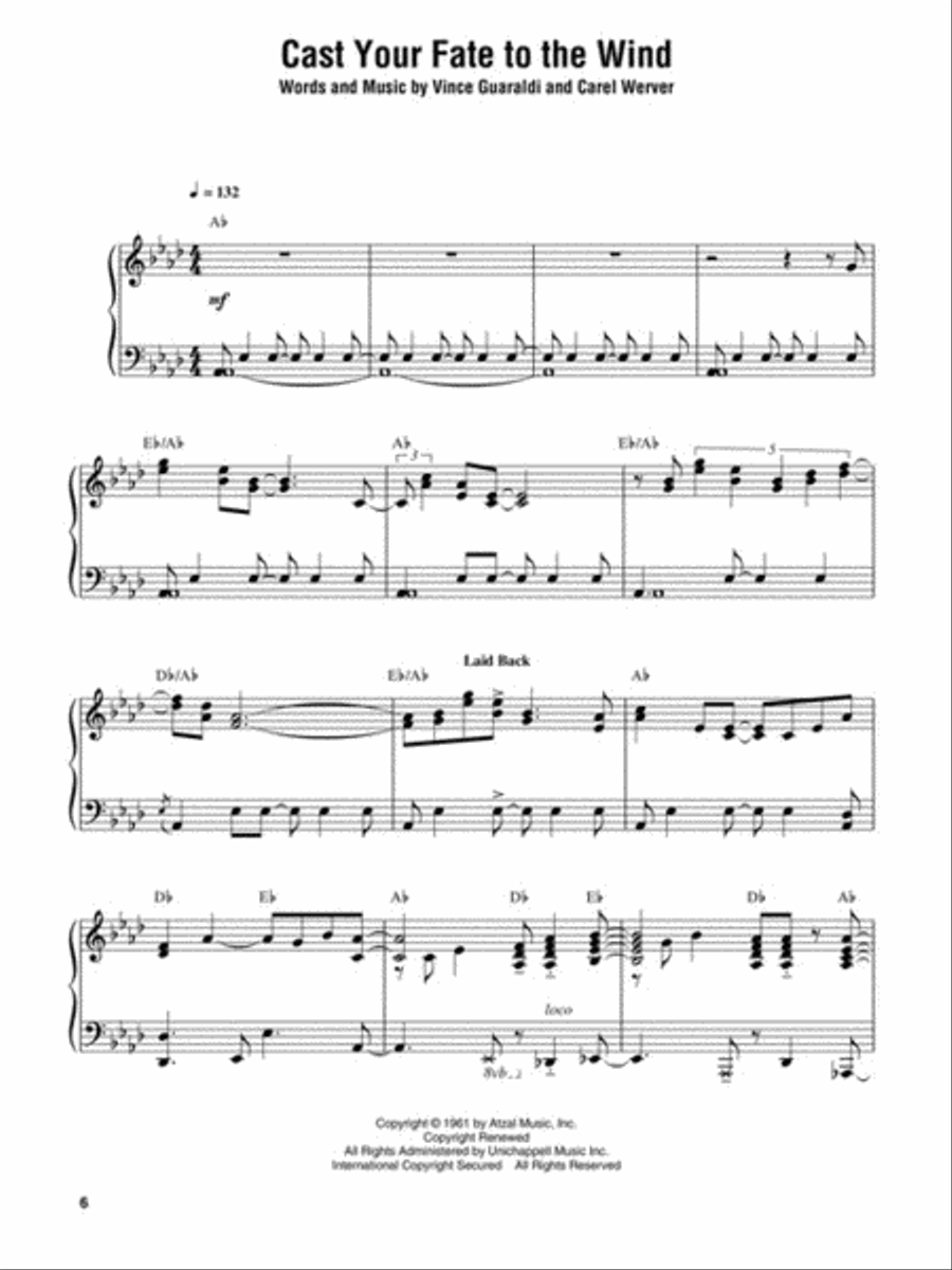 The Vince Guaraldi Collection Piano Solo scores gallery preview page 3