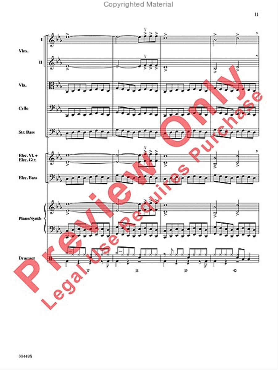Requiem (The Fifth) String Orchestra scores gallery preview page 12