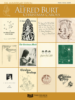 Book cover for The Alfred Burt Christmas Carols