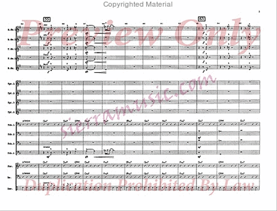 Greensleeves Greensleeves Big Band scores gallery preview page 6