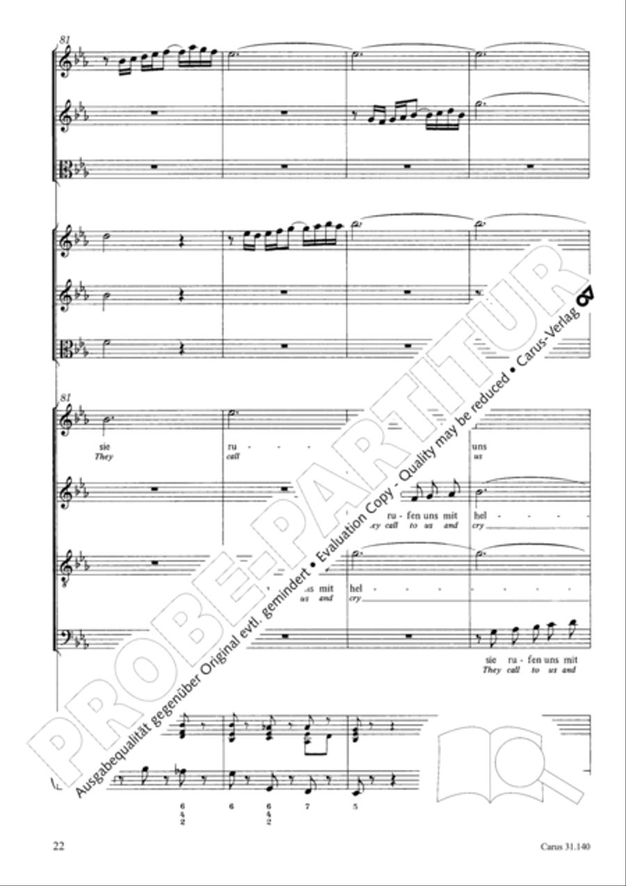 Wake, o wake and hear the voices STB scores gallery preview page 23