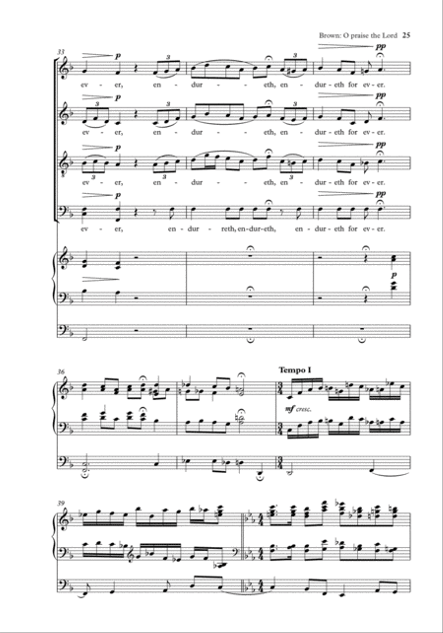 The Oxford Book of Choral Music by Black Composers 4-Part scores gallery preview page 7