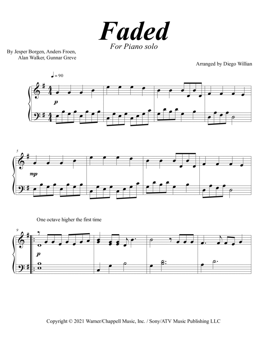 Simply 2025 piano faded