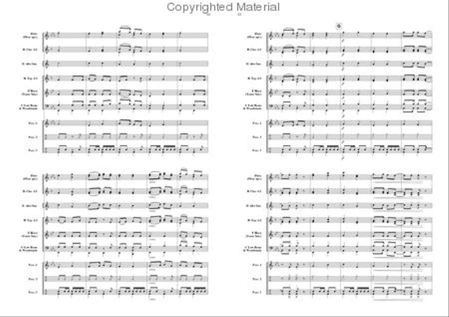 Discovery March Discovery March Concert Band scores gallery preview page 6
