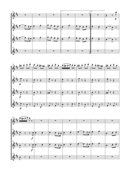 Farandole from "L'Arlesienne Suite No. 2" for Flute Quartet image number null