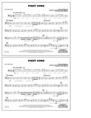 Fight Song (arr. Paul Murtha) - Electric Bass