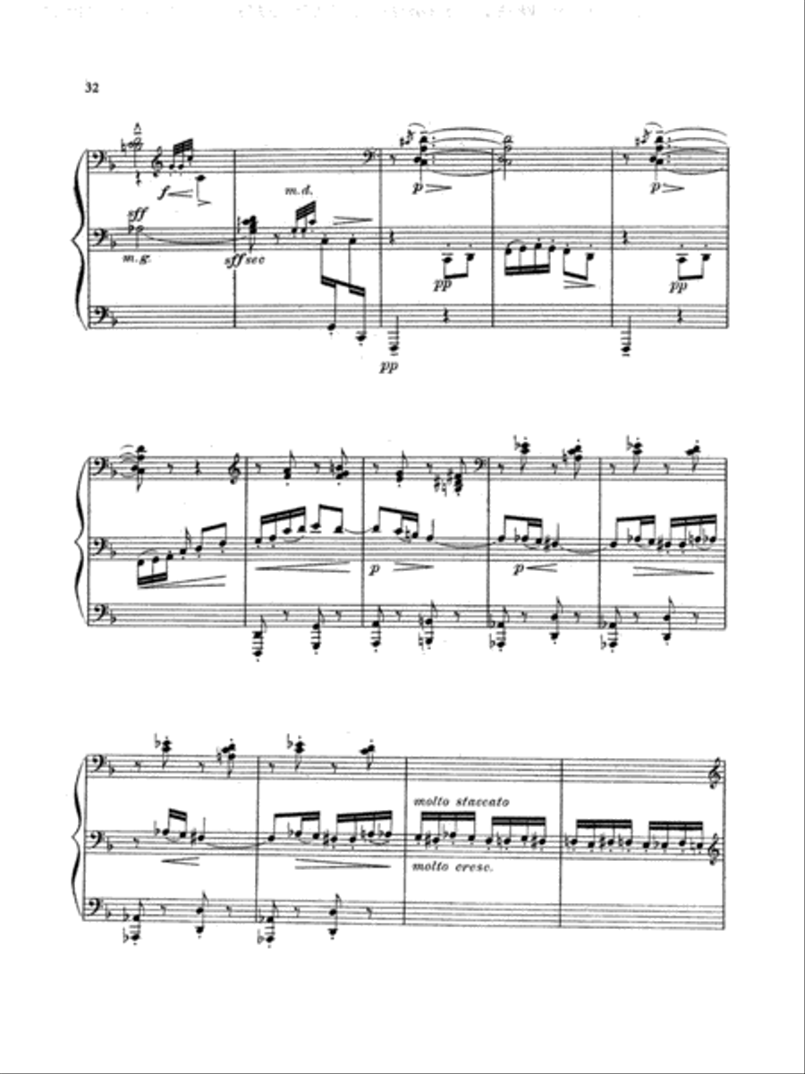 Debussy: Preludes (Volume II) Piano Solo scores gallery preview page 2