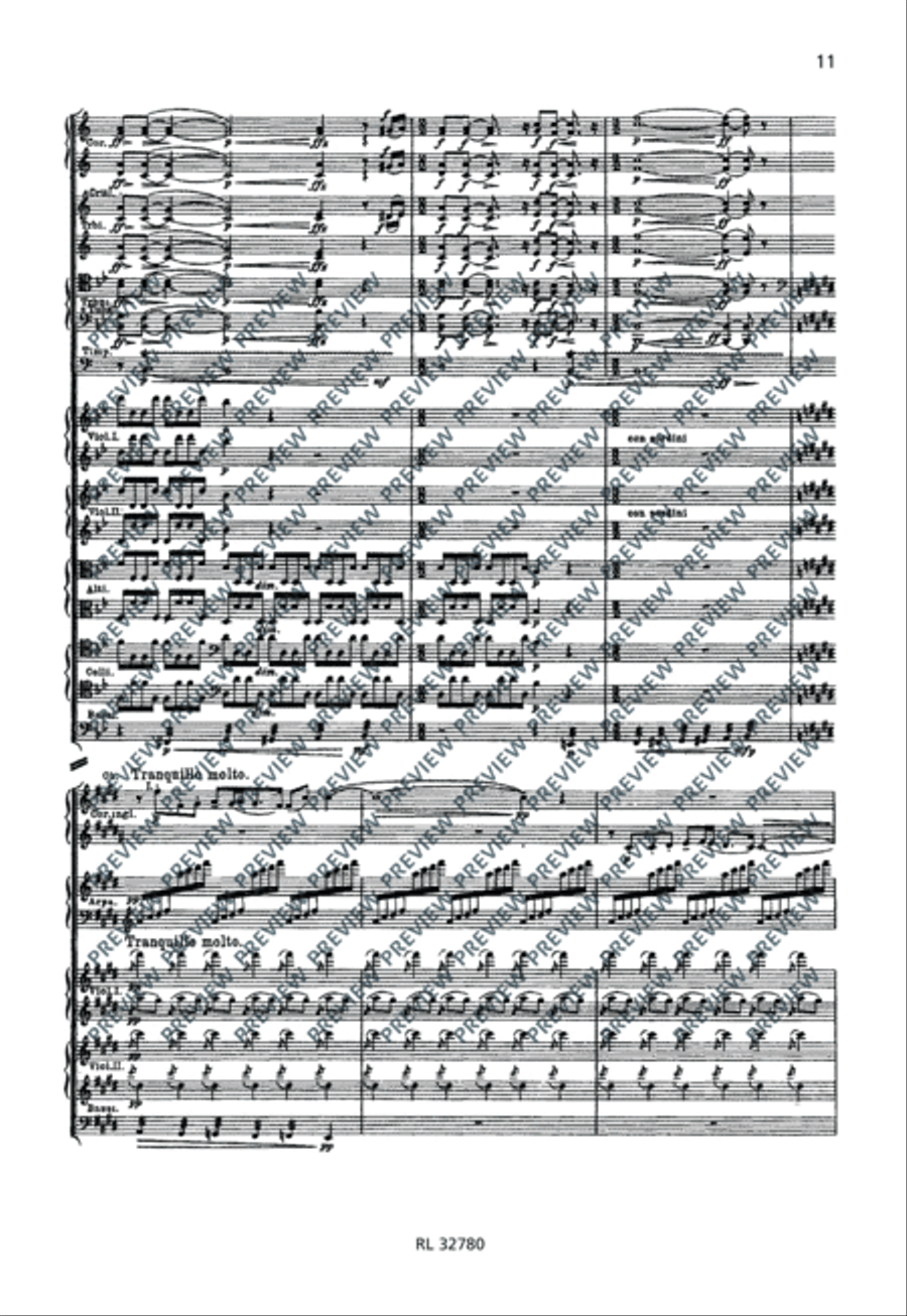 Pohjola's Daughter Orchestra scores gallery preview page 12