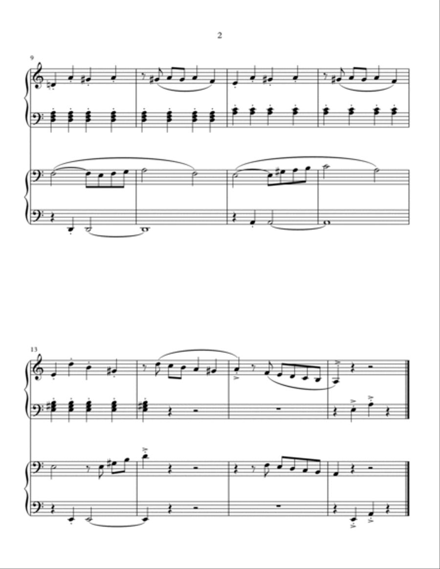 La Cumparsita Piano scores gallery preview page 2