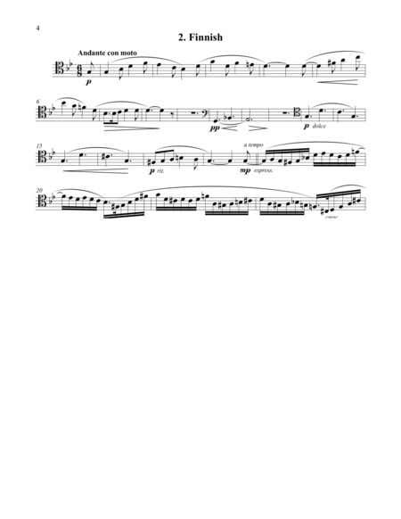 Four Pieces, Op. 70 for Trombone and Piano