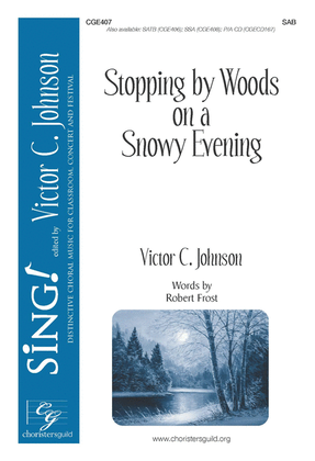 Book cover for Stopping By Woods on a Snowy Evening