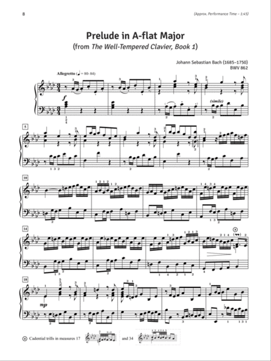 The Professional Pianist -- Classical Solos Piano Solo scores gallery preview page 7