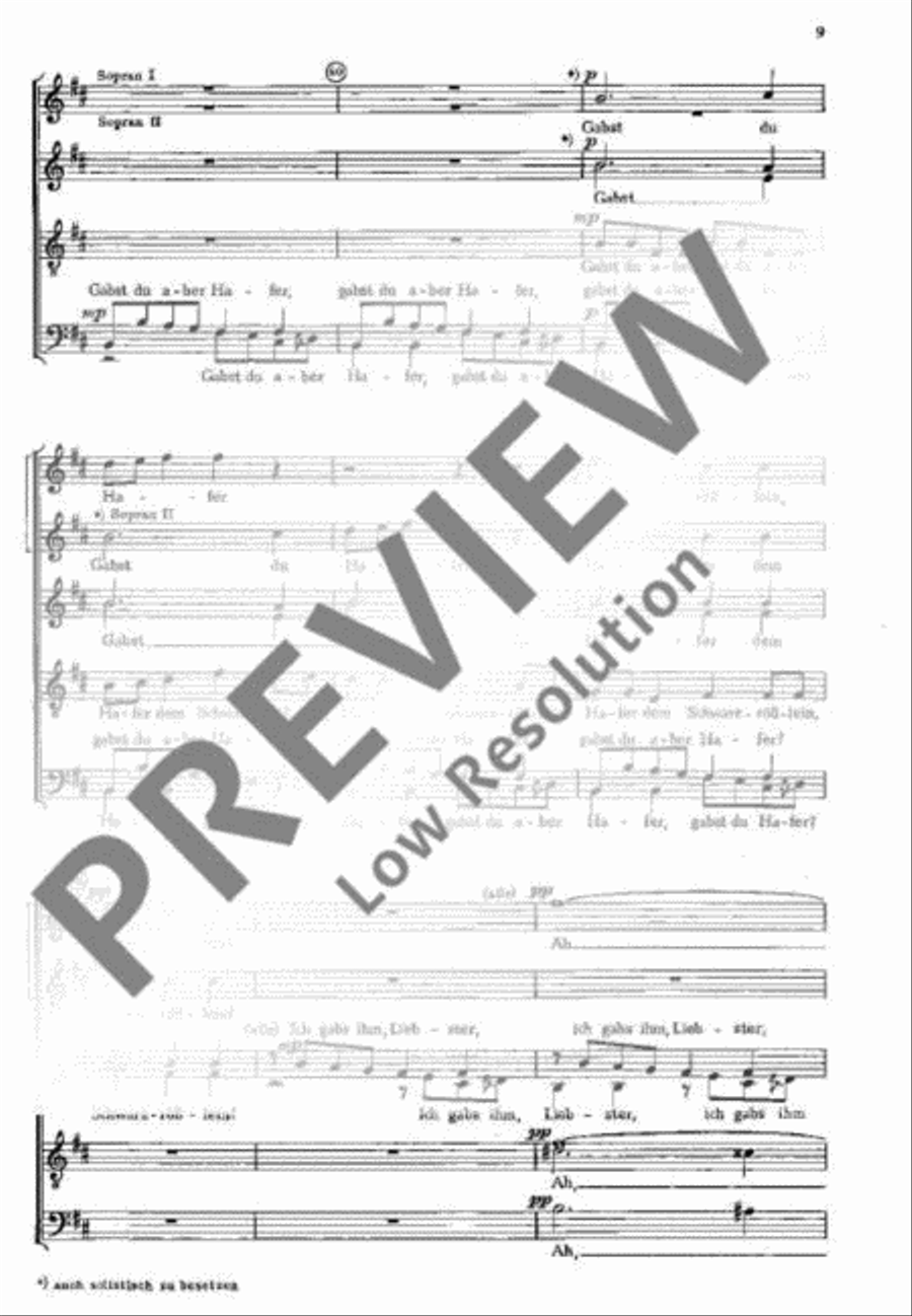 Drei Madrigale Drei Madrigale SSAATTBB scores gallery preview page 10