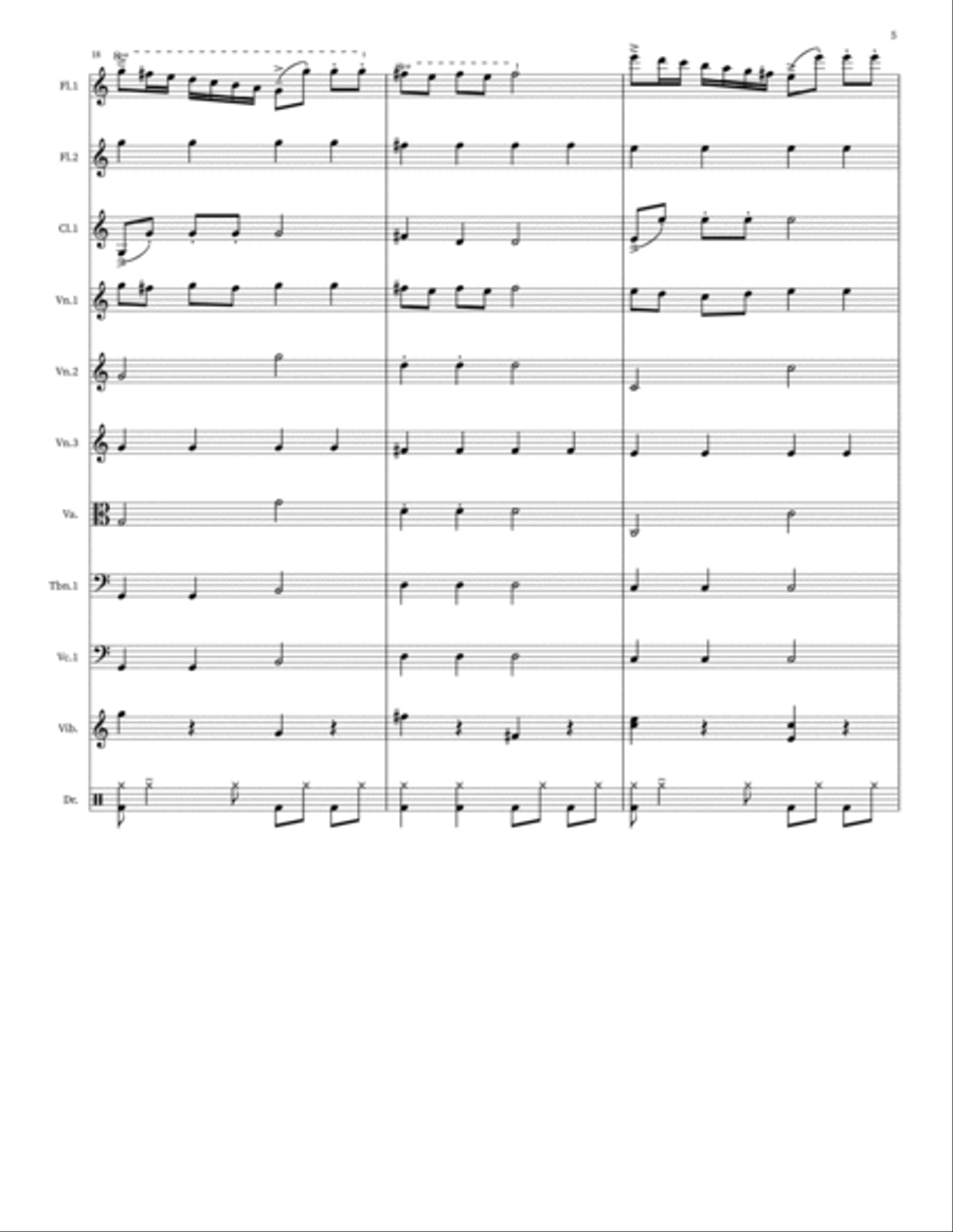 Scales-G Major Small Ensemble scores gallery preview page 5