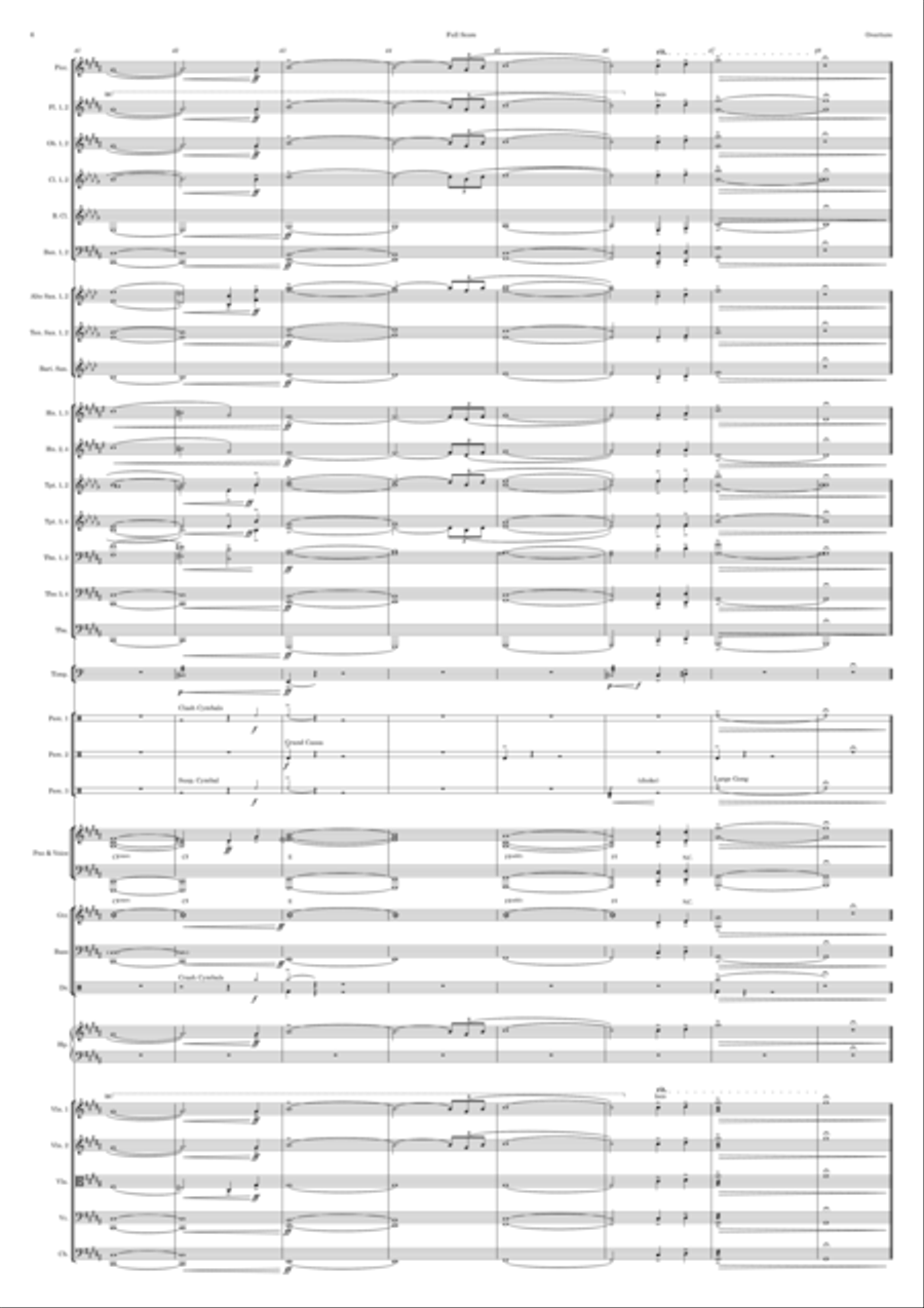 Overture Overture Full Orchestra scores gallery preview page 6