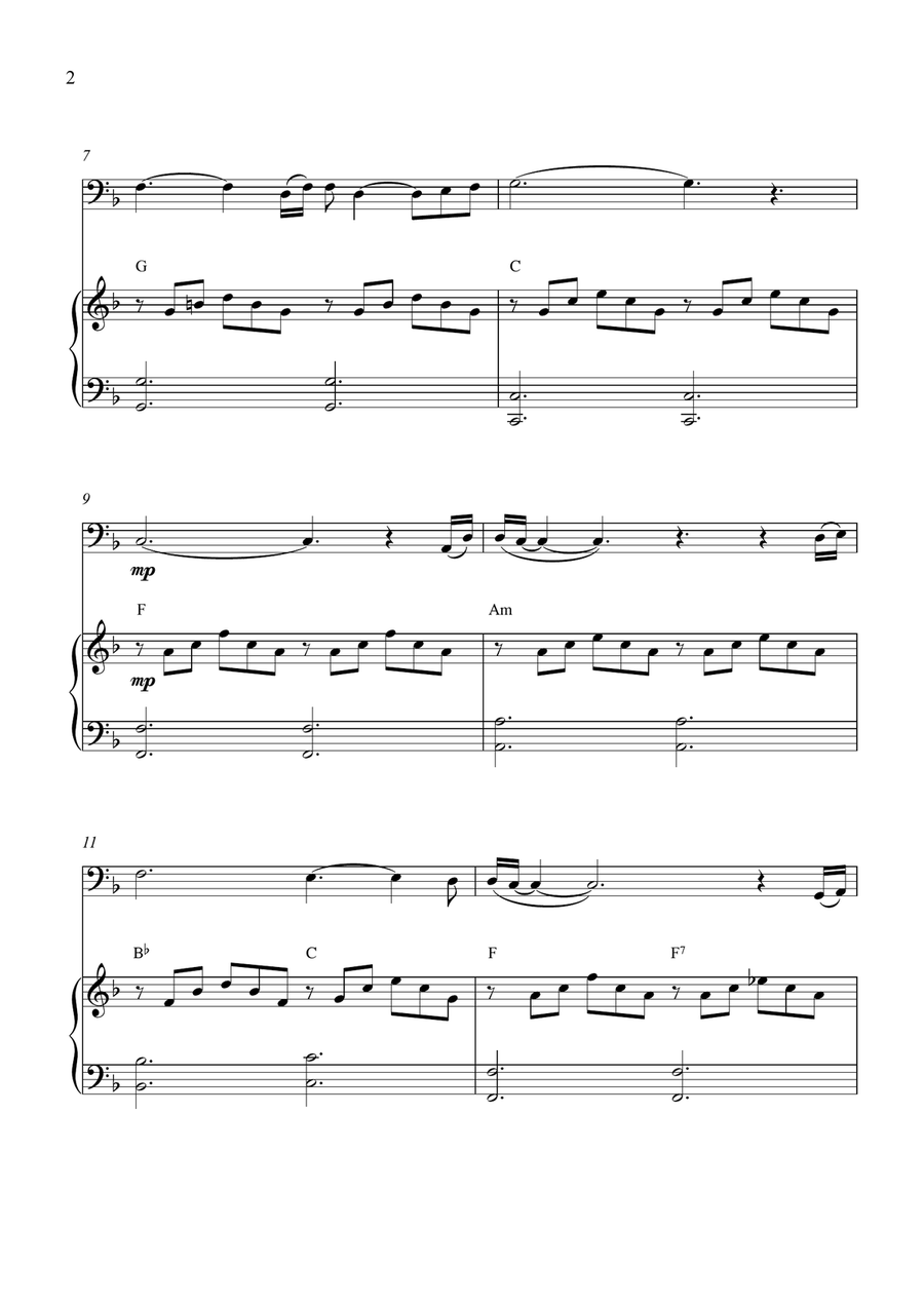 If Every Day Was Like Christmas Piano scores gallery preview page 2