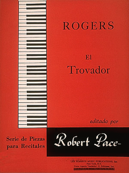 El Trovador Serie De Piezas Para Recitales Red (Sheet Music in Spanish)