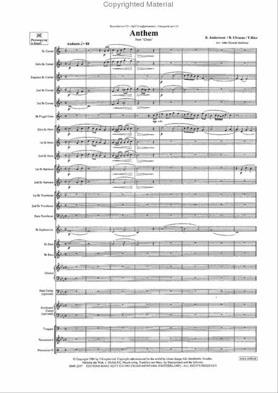 Anthem 4-Part scores gallery preview page 3