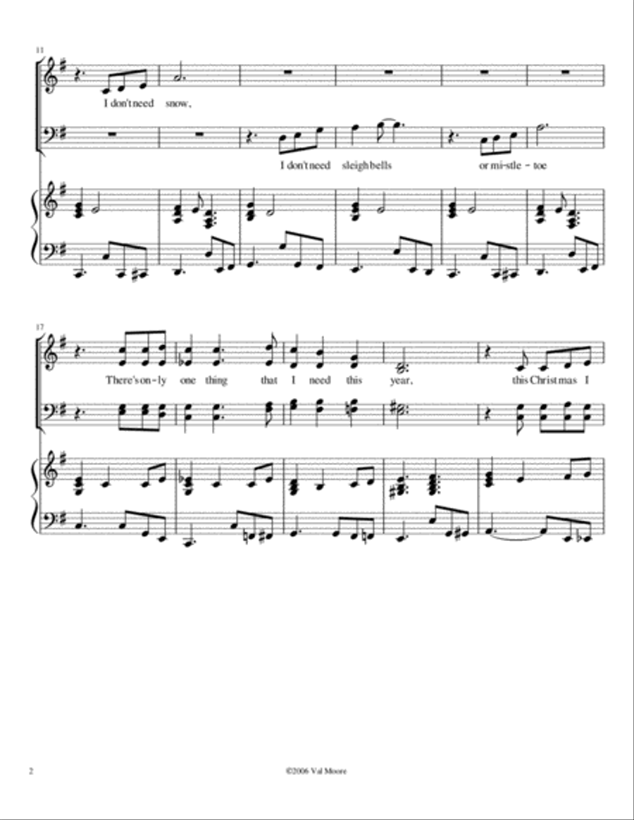 This Christmas 4-Part scores gallery preview page 2