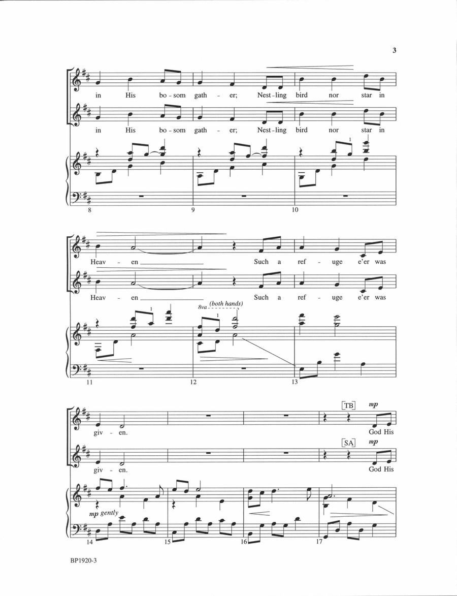Children of the Heavenly Father - Forrest 2-Part scores gallery preview page 3