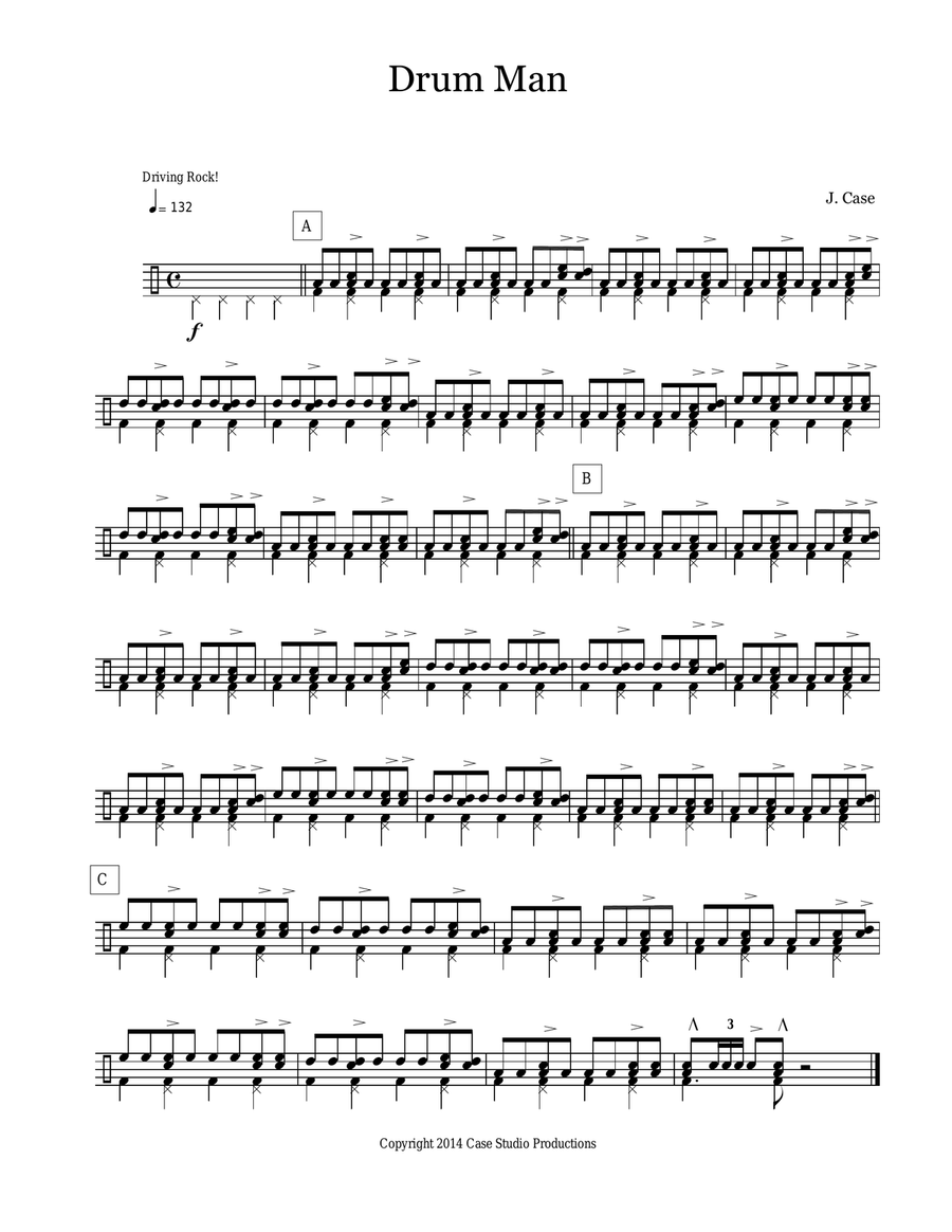 Tasty Morsels Drumset Solos Drum Set scores gallery preview page 3