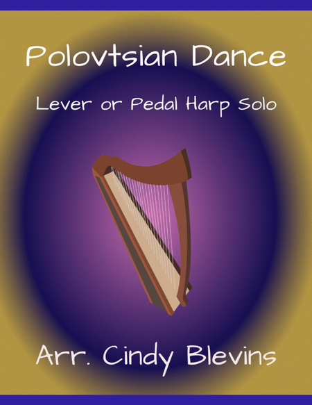 Polovtsian Dance, for Lever or Pedal Harp image number null