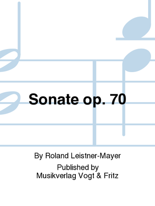 Sonate op. 70