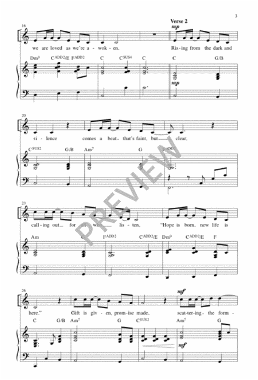 Awoken Unison Choir scores gallery preview page 3