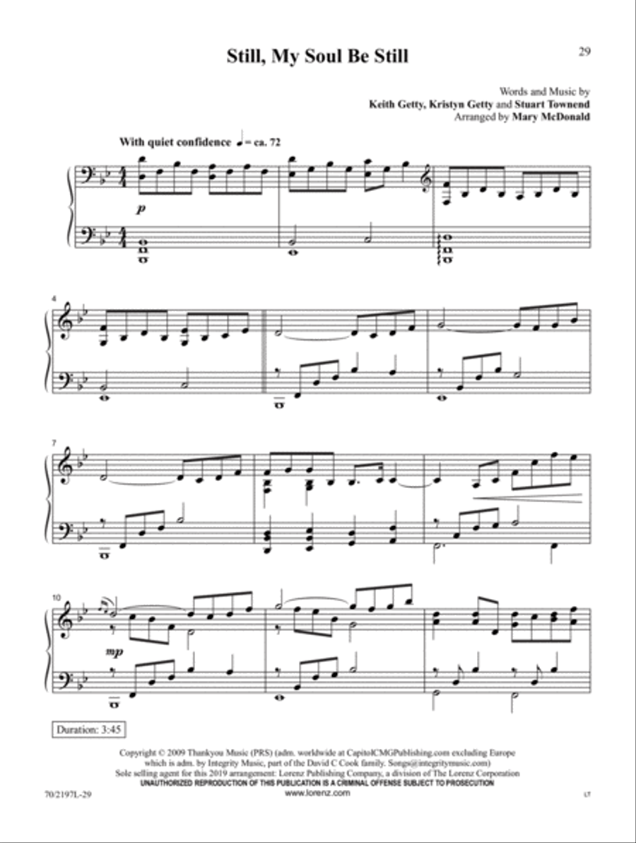 From the Heart Piano Solo scores gallery preview page 13