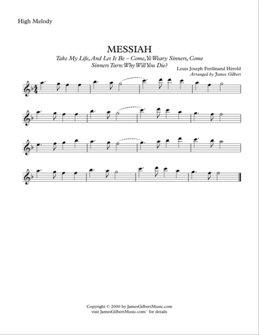 MESSIAH MESSIAH Small Ensemble scores gallery preview page 3