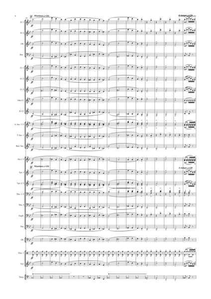 Tyneside Songs Suite (4 movts) - concert band image number null