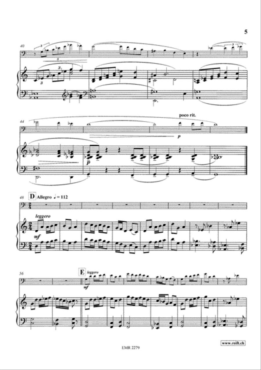 Contest Piece Piano Accompaniment scores gallery preview page 5