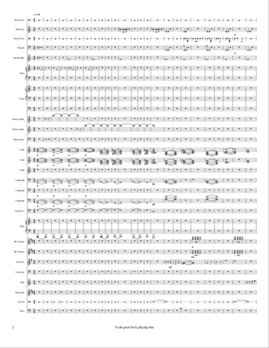Depression Concert Band scores gallery preview page 2