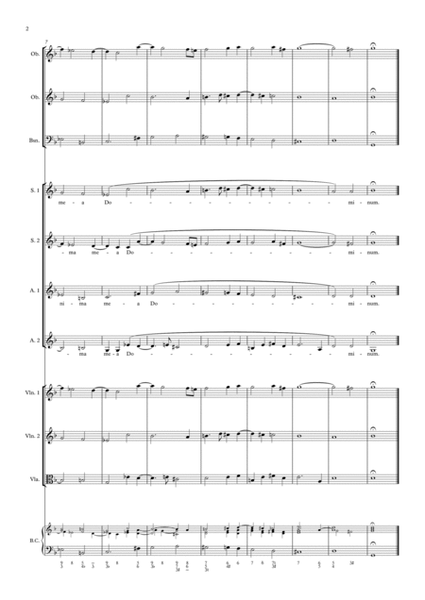 Vivaldi: Magnificat in G minor RV611, (SA soli, SSAA choir, full score and parts)