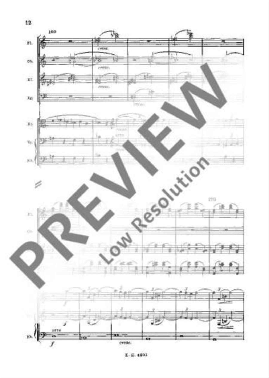 Serenade for Orchestra A major Orchestra scores gallery preview page 21