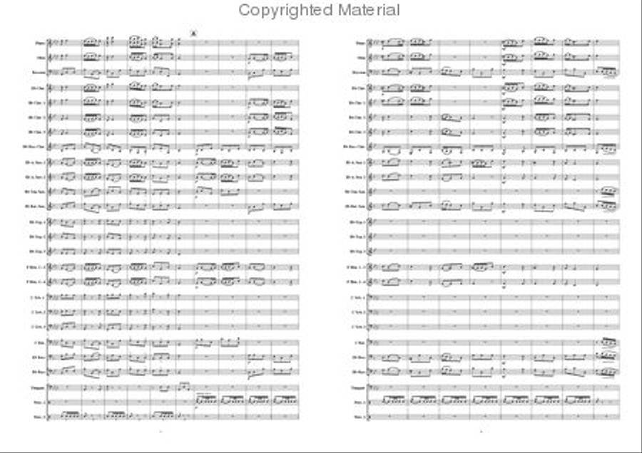 Samson Concert Band scores gallery preview page 4