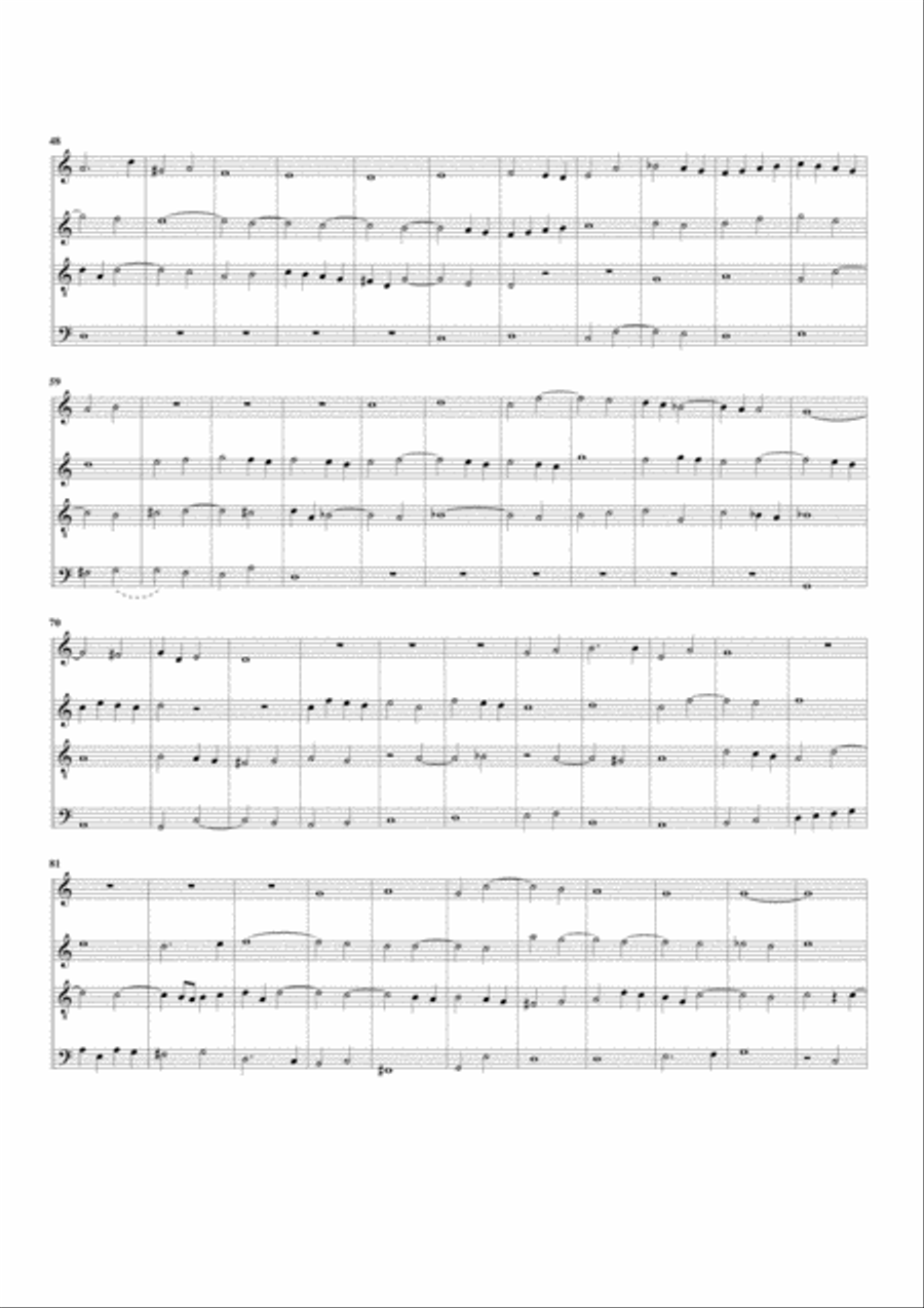 Ricercare no.13, FbWV 413 Recorder scores gallery preview page 3