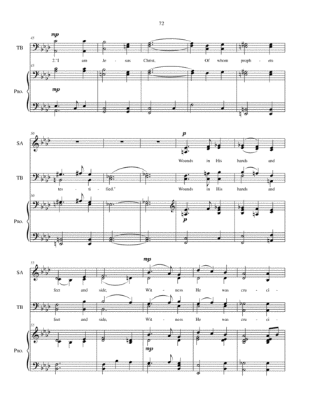 In Bountiful - SATB choir with piano accompaniment image number null