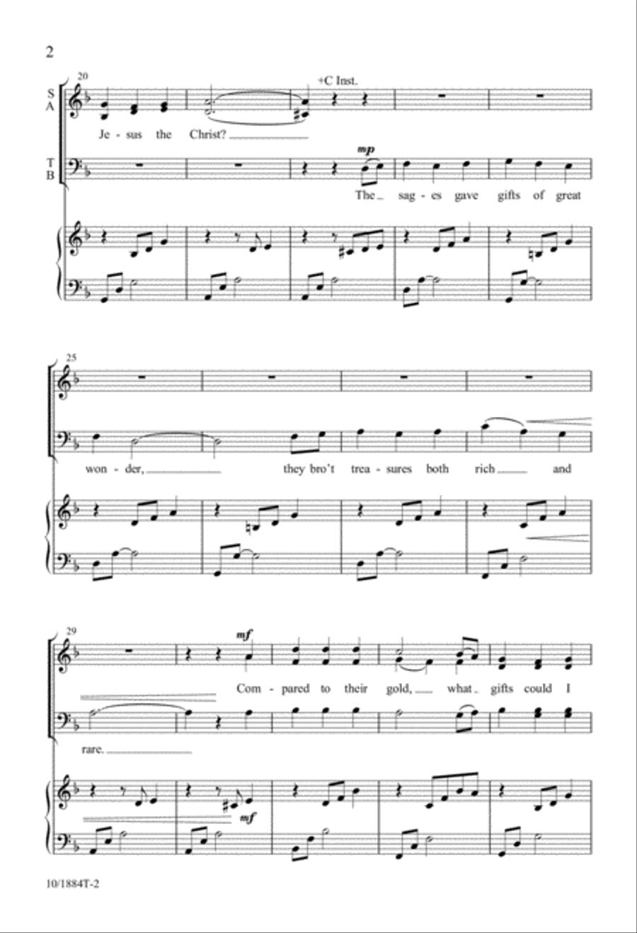 Fit For a King 4-Part scores gallery preview page 2