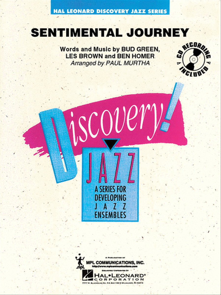 Sentimental Journey Sentimental Journey Jazz Ensemble scores gallery preview page 1