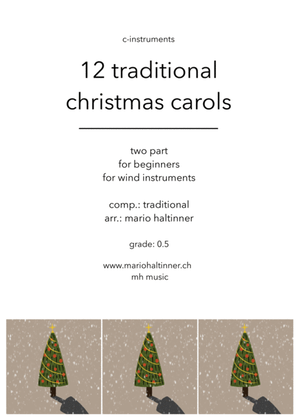 12 Christmas Carols for C-Instruments