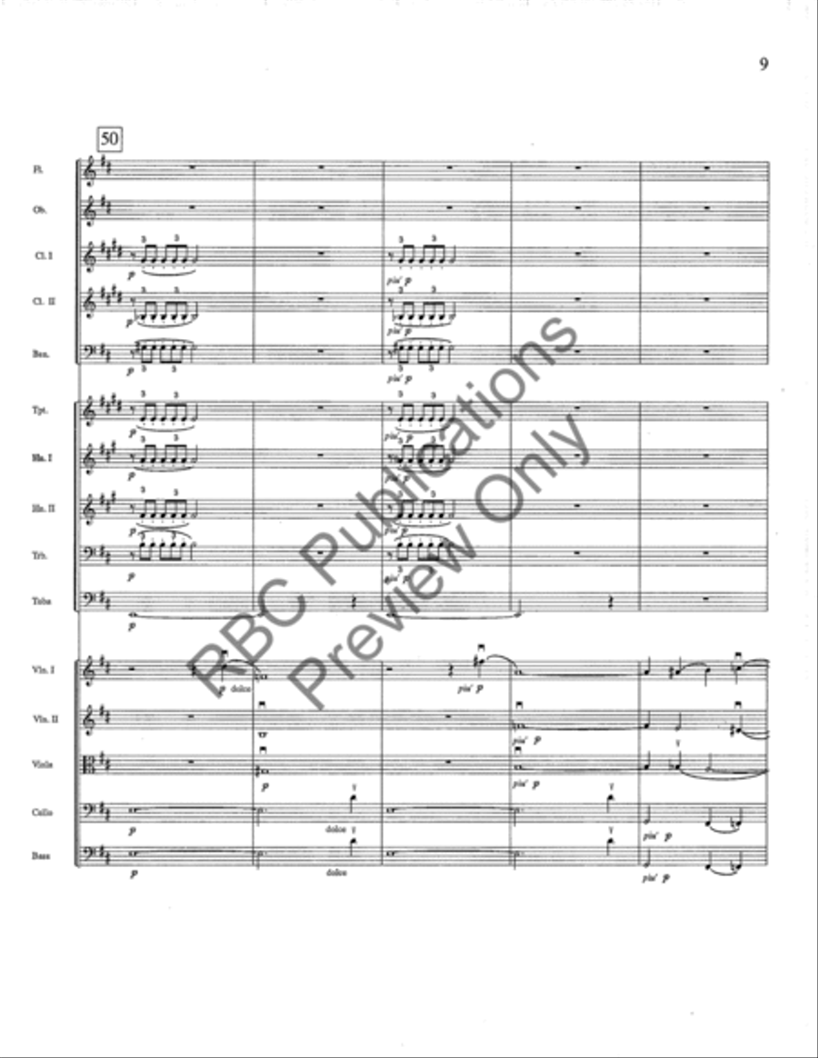 Siegfried Idyll Full Orchestra scores gallery preview page 10