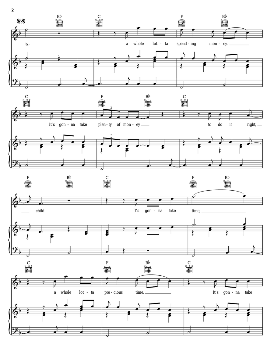 Got My Mind Set On You Acoustic Guitar scores gallery preview page 2