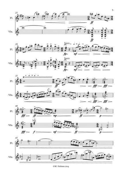 Duet for Flute and Violin