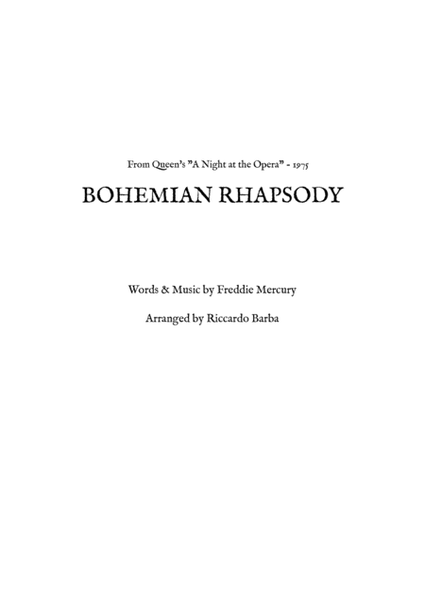 Bohemian Rhapsody