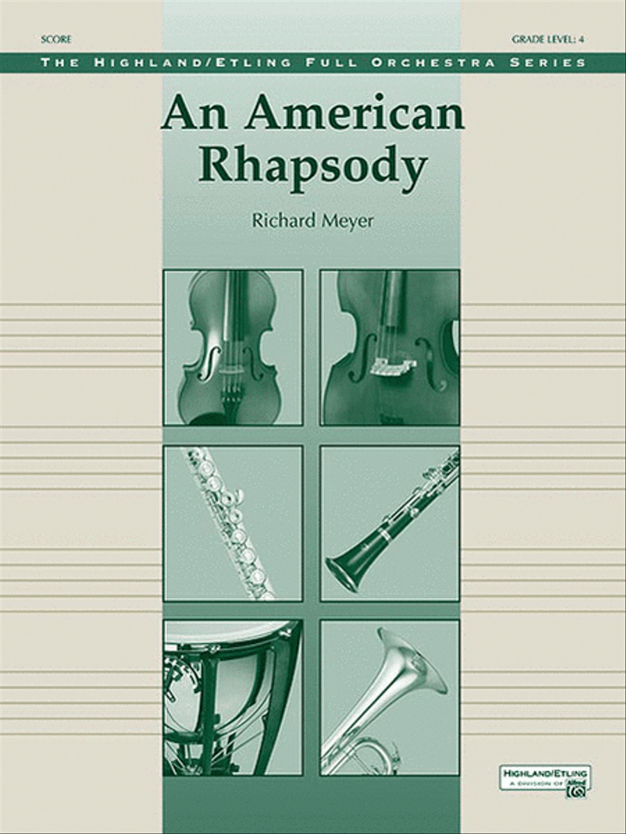 An American Rhapsody Full Orchestra scores gallery preview page 1